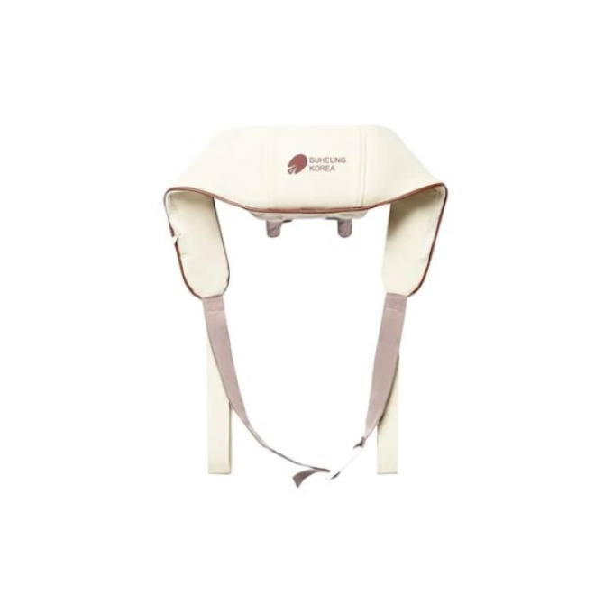 Máy massage cổ vai gáy BuHeung MK-332 – Massage shiatsu – 4 con lăn xoay – Tăng cường tuần hoàn máu