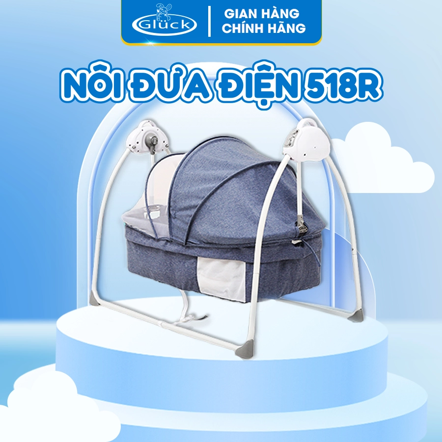 Nôi Điện Ru Ngủ Gluck Model-518R, Lựa Chọn Hoàn Hảo Cho Giấc Ngủ Của Bé