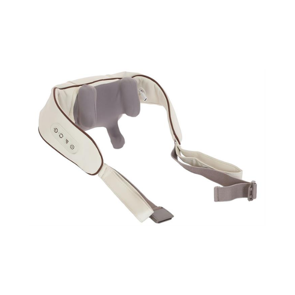 Máy massage cổ vai gáy BuHeung MK-332 – Massage shiatsu – 4 con lăn xoay – Tăng cường tuần hoàn máu