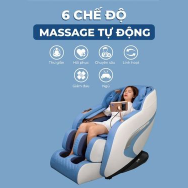 Ghế Massage Buheung MK5800 – Toàn Thân 3D – Nhiệt Hồng Ngoại – Thư Giãn Cao Cấp – Công Nghệ Hàn Quốc